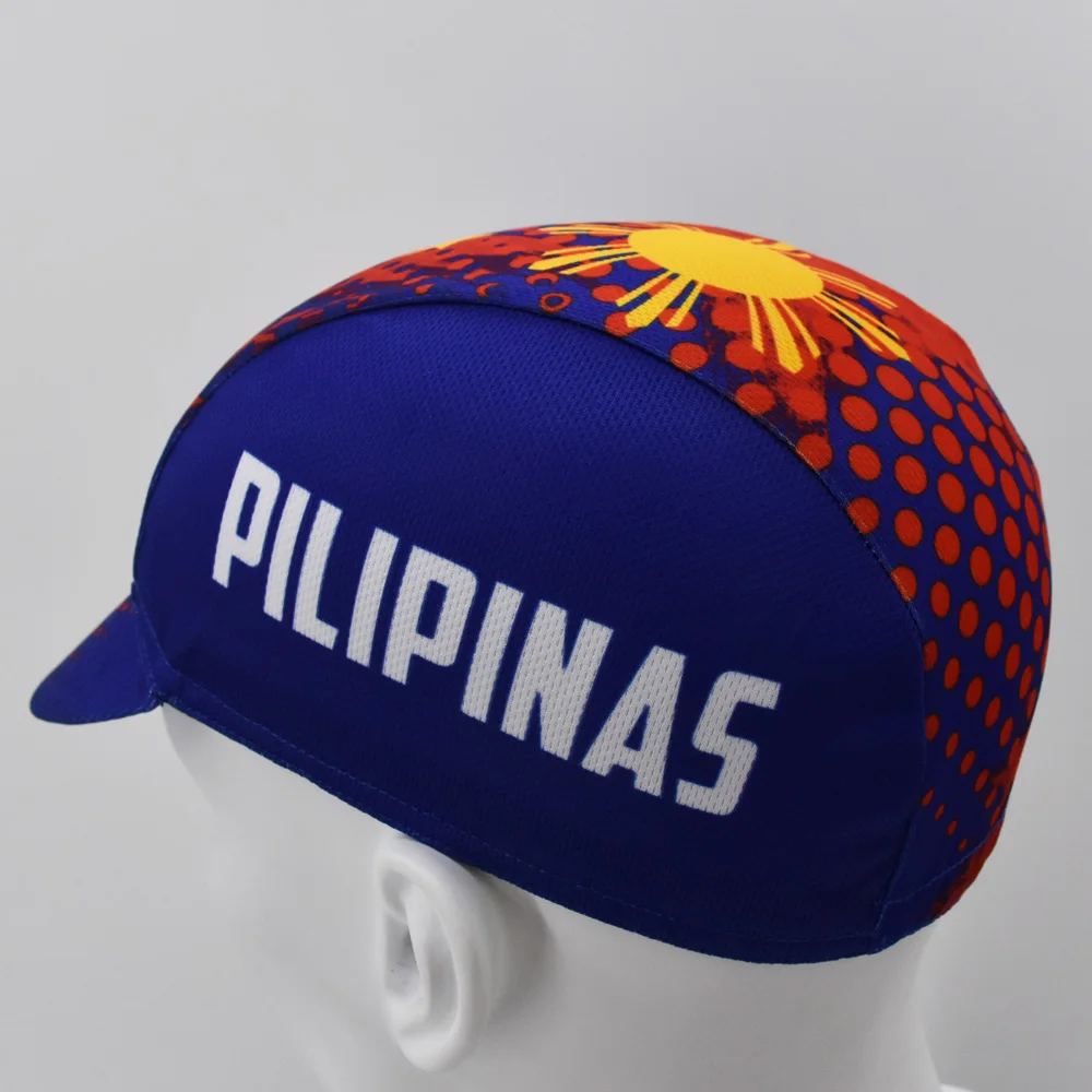 Pilipinas Cycling Hat Bike Caps For Men and Women Quick-drying Breathable Sports Outdoor Ride Unisex