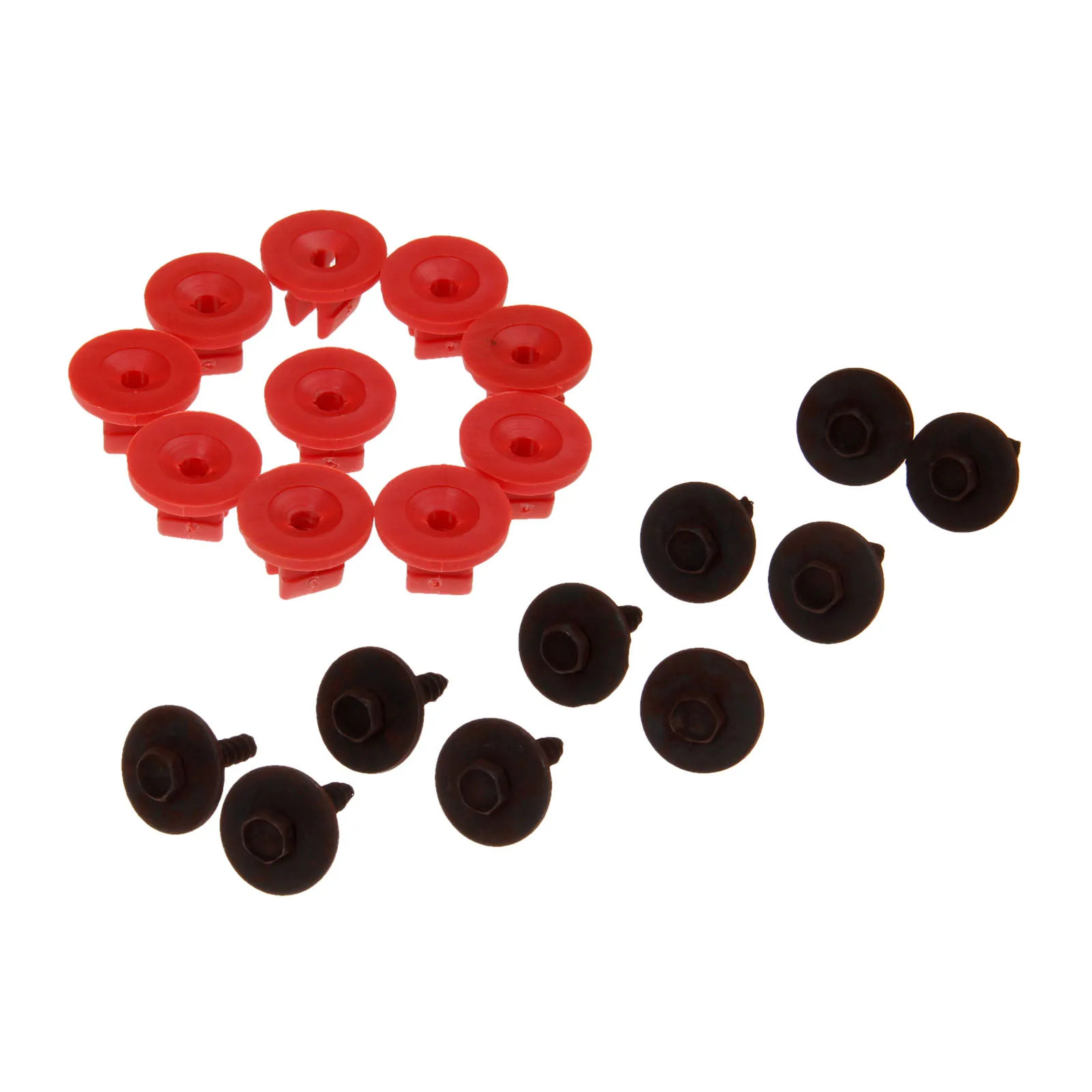 20Pcs Car Engine Undertray Cover Clips Buttom Cover Shield Guard Screws Splashguard Auto Fastener Clips For Ford C-Max S-Max