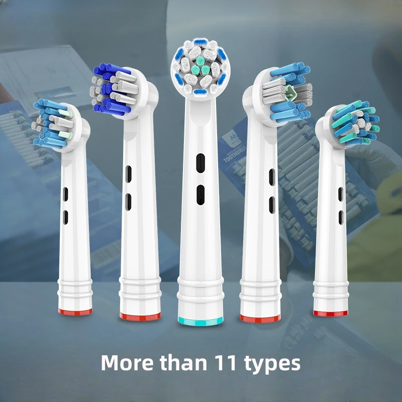 

Сменные насадки для зубной щетки Oral B, 16 шт., насадки для зубной щетки Braun Oral-B D12 D16 Junior Vitality, насадки D20 DB4510 /6500