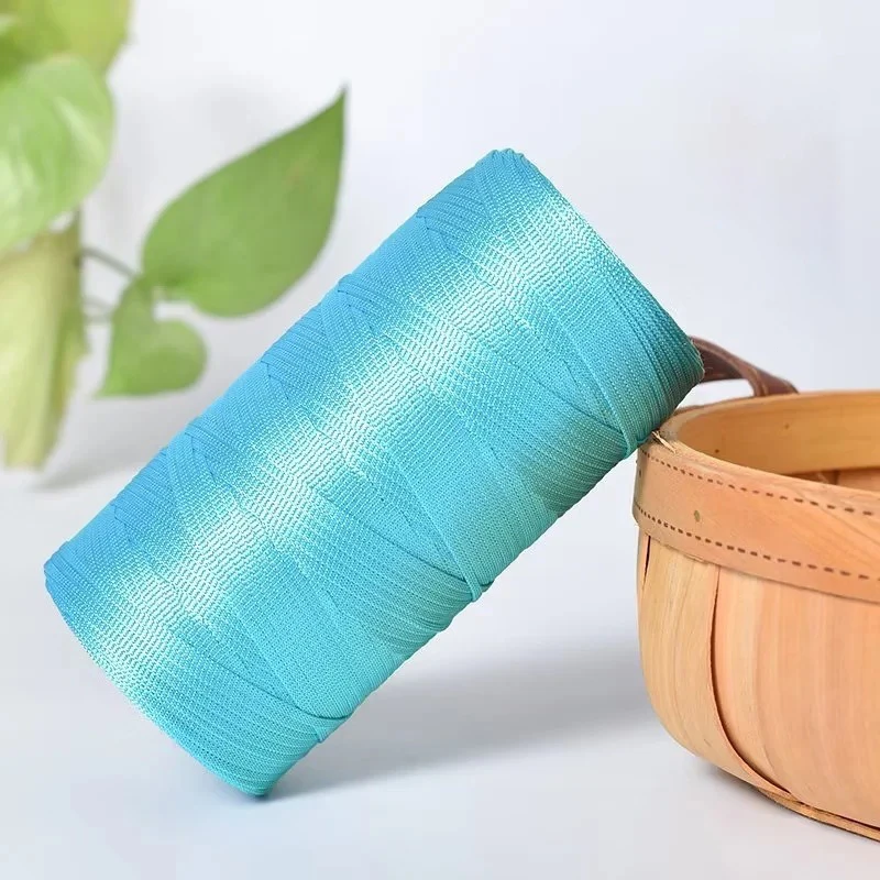 Ice Silk Thread for Summer Crochet – 250g Roll, 2.5mm Thick