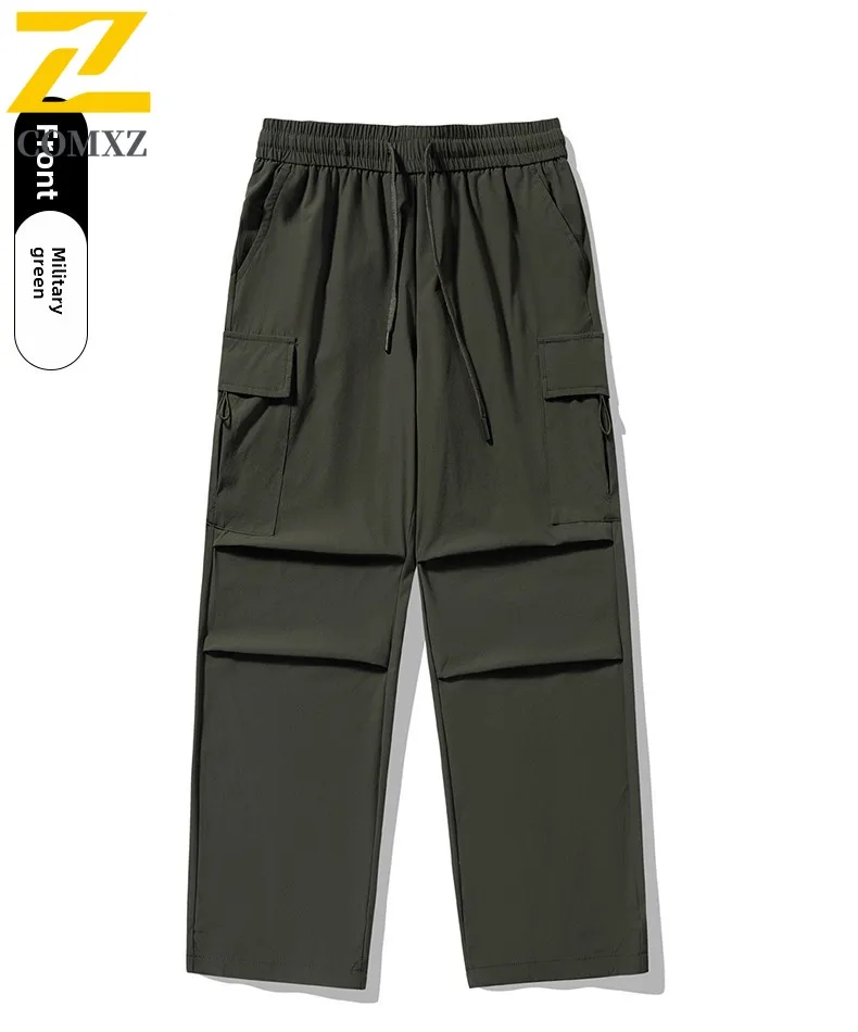 EiAO Men's Summer Quick-Dry Pants Outdoor  Lightweight Stretch UPF50+ Water-Resistant Windproof Hiking Workwear Sports Leisure