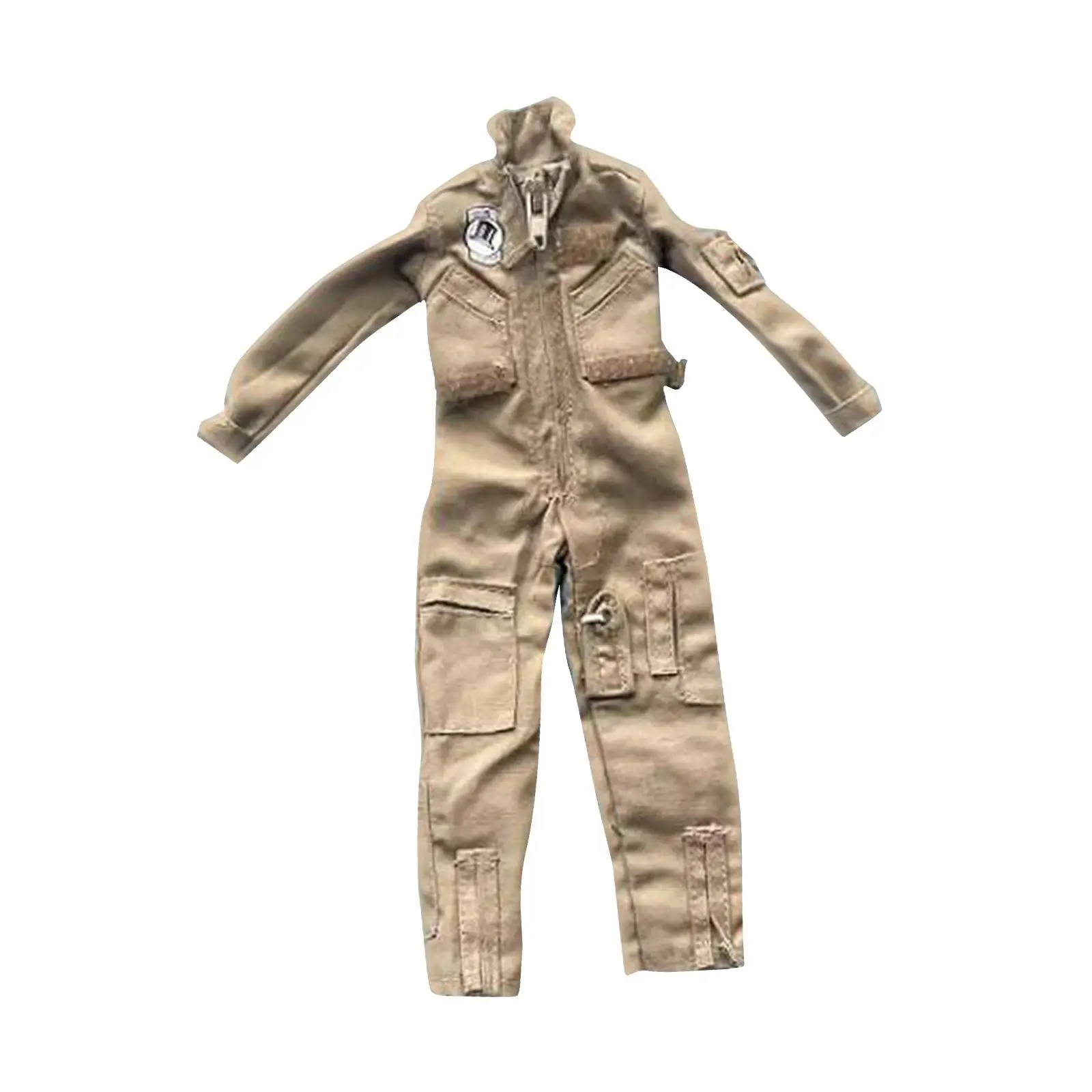 

1:6 Scale Action Figures Aviation Uniform Doll Decor Soft Kids Adults Gifts Female Doll Clothing 12 inch Female Figure Jumpsuit