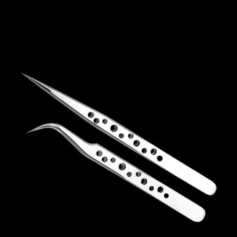 Precision Industrial Anti-static Magnetic Stainless Steel Tweezers Set for Electronics Soldering Maintenance,precision tweezers,esd anti static tweezers,soldering tweezers,phone repair tweezers