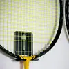 1PCS Tennis Racket Wall Mounted Racket Rack Vertical Display Stand Stainless Steel Wall Hook Badminton Racket Holder 3