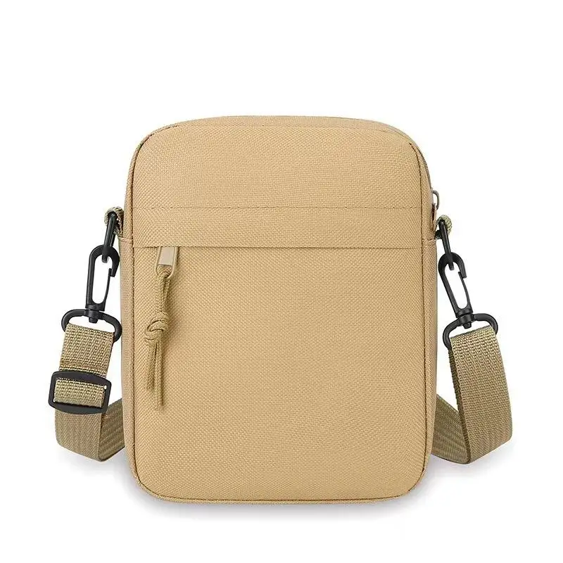 Unisex Solid-Colored Lightweight Crossbody Bag