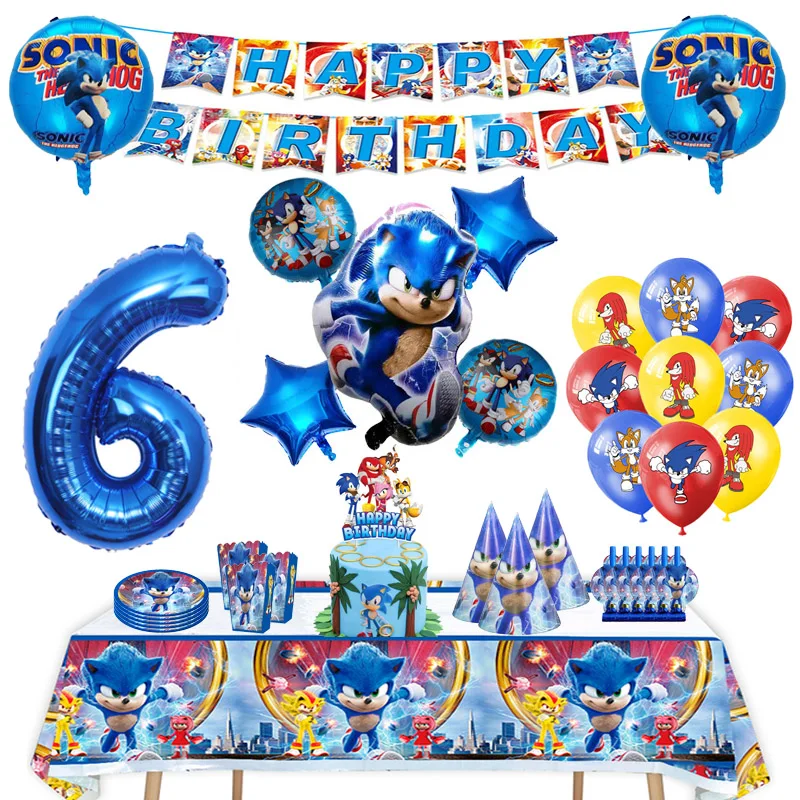 festa di compleanno sonic - Acquista festa di compleanno sonic con  spedizione gratuita su AliExpress version