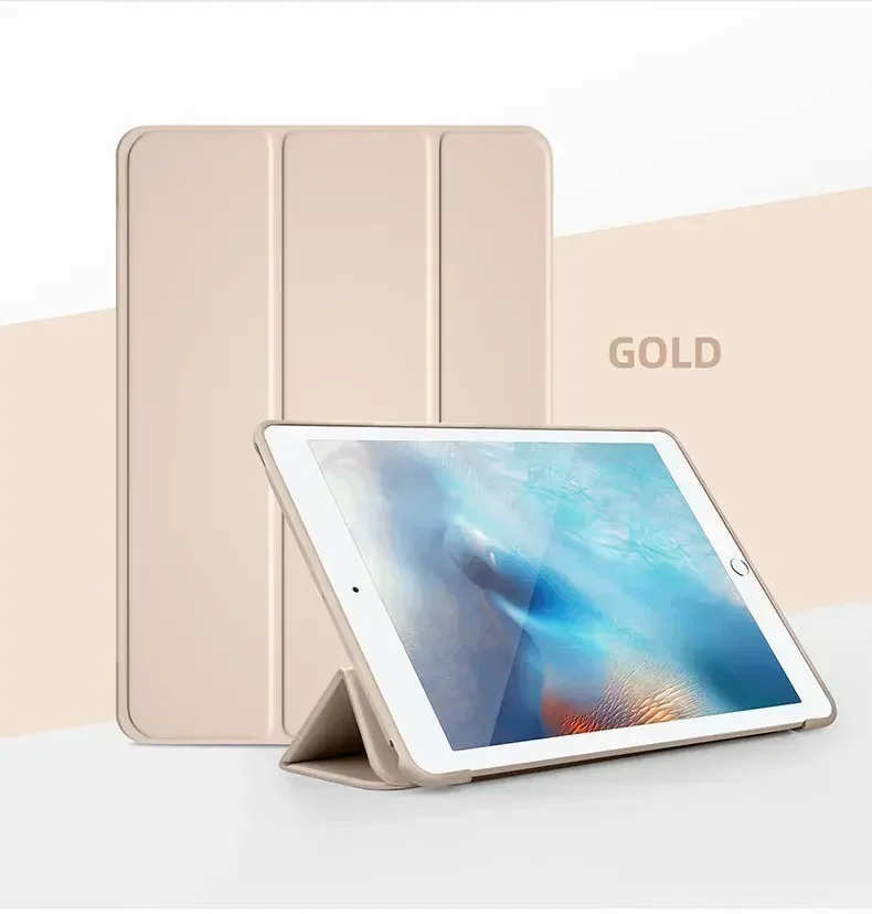 Premium Leather Soft Stand Cover with Auto Sleep/Wake Feature