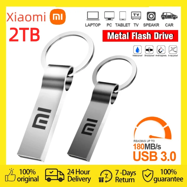 

Высокоскоростной флеш-накопитель Xiaomi, металлические флэш-накопители USB 3,0 объемом 1 ТБ, 512 ГБ, 256 ГБ, USB-накопитель 128 ГБ, флэш-диск для настольного ПК