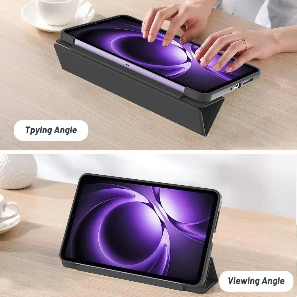 Premium PU Leather Smart Auto Sleep Flip Stand Holder