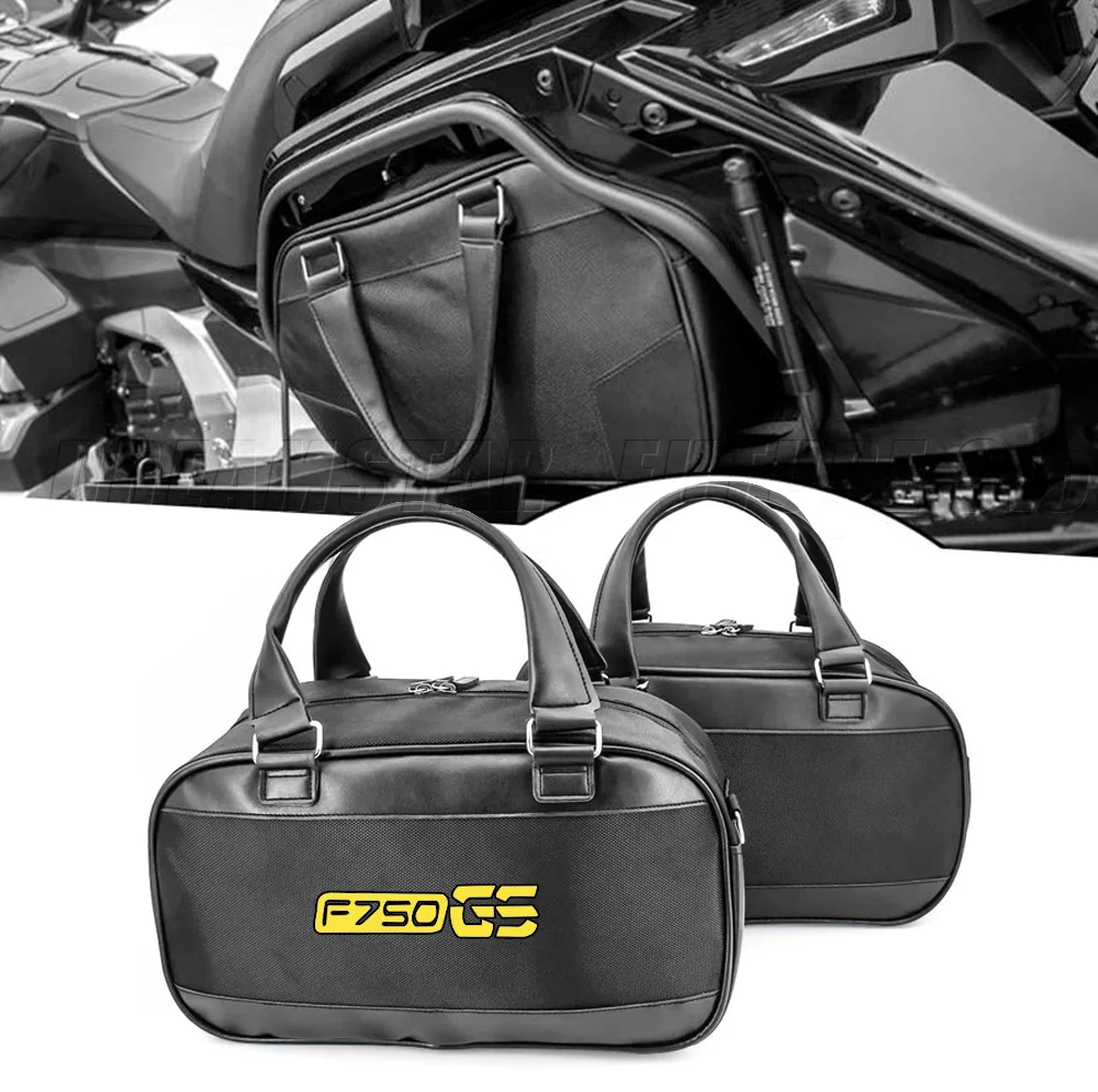 

For BMW F750GS F850GS Adventure 2004-2023 Motorcycle Trunk Saddlebag Saddle bags Liner Set Inner Bag Side Case