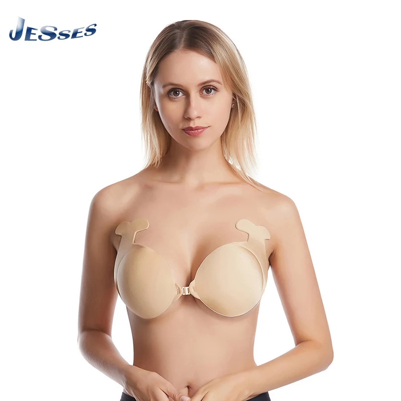 

Dolphin Silicone Invisible Bra Femme Push Up Breast Lift Up Sticker Tape Stickers Invisible Chest Paste Adhesive Bra For Women