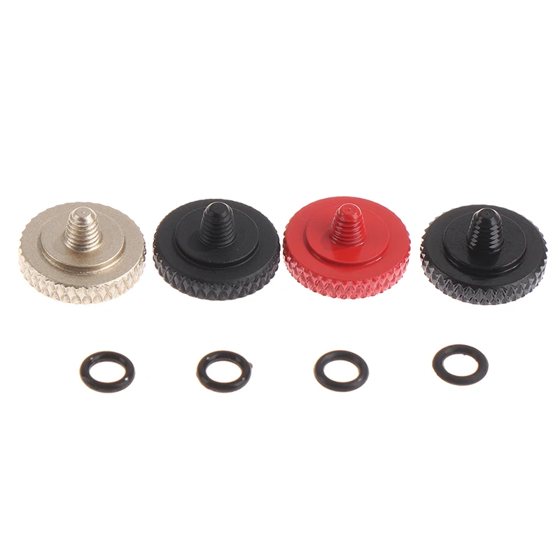 6 Boutons D√©clencheur Universels Concaves - Pour Appareil Photo Canon, Nikon (Rouge, Noir, Argent) - 11