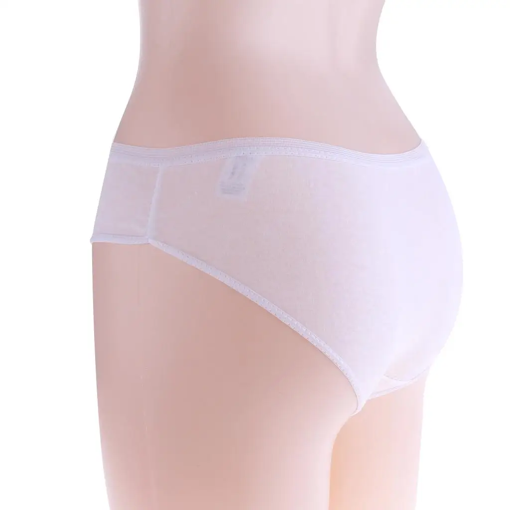 3-5pack Disposable One Time Cotton Briefs Underwear Knickers Panties Female