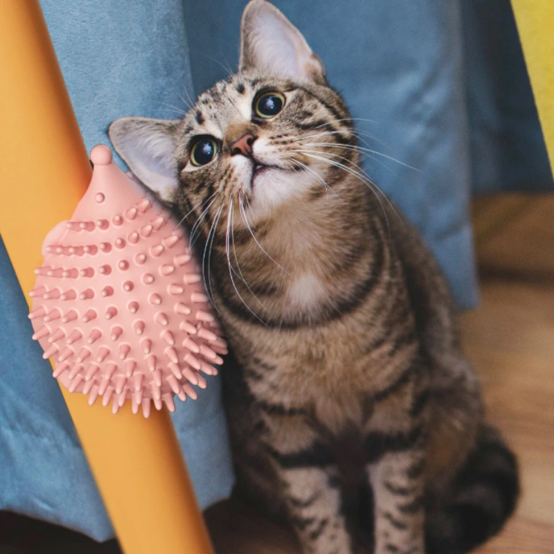 Cat Tickler Cat Toys Corner Lint Remover Scratching Post Pet Products