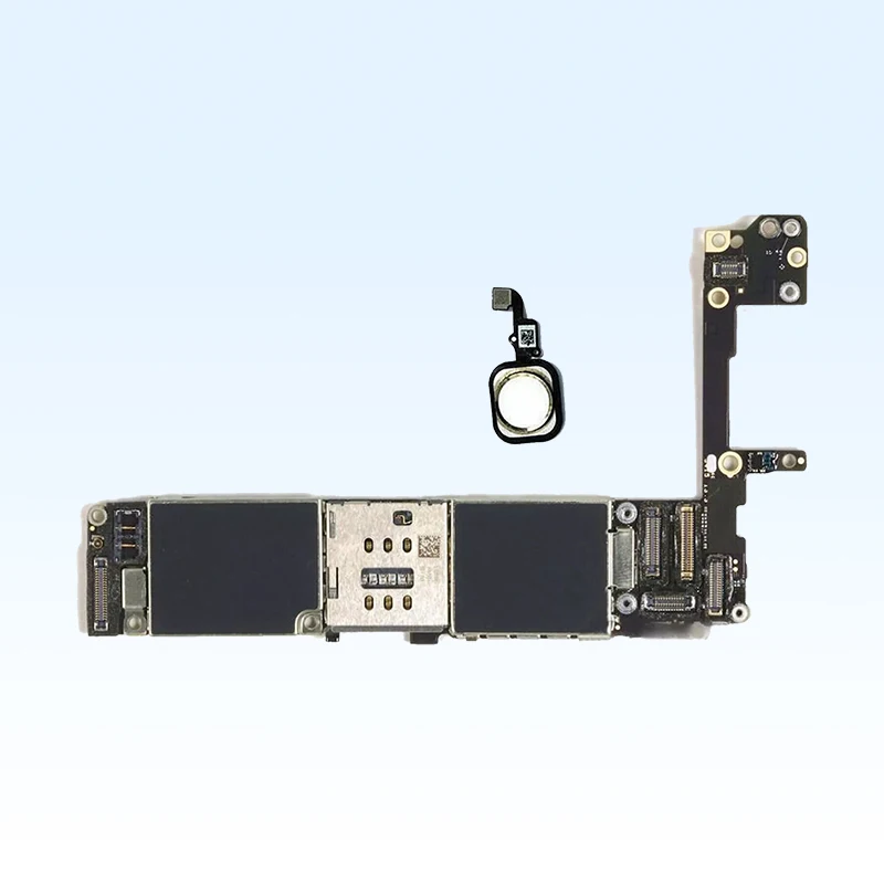 아이폰용 메인보드 언락된 로직 보드 아이폰 6 6s 6p 6s 플러스 7 7p 8 8p 터치 아이디 포함/미포함