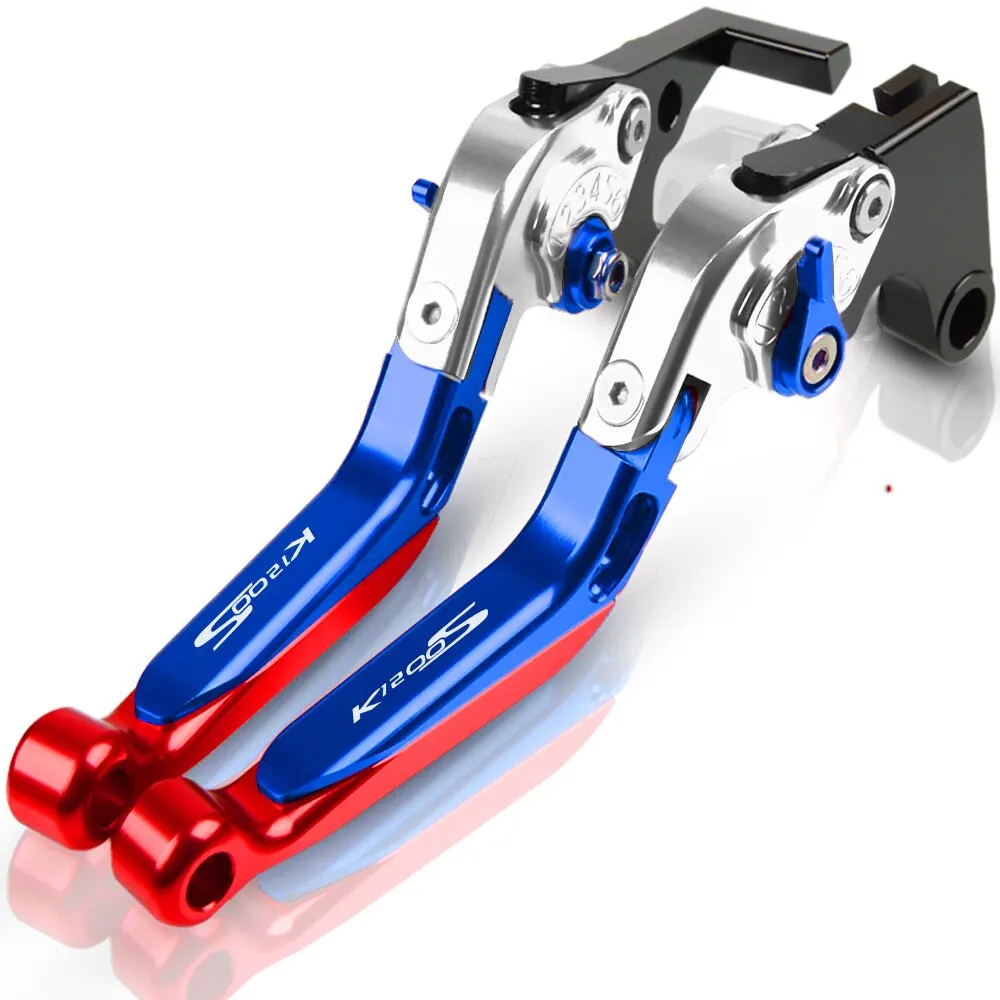 FOR BMW K1200S K1200 S K 1200S 2004 2005 2006 2007 2008 Motorcycle  Extendable handbrake Adjustable Brake Clutch Levers Adapter