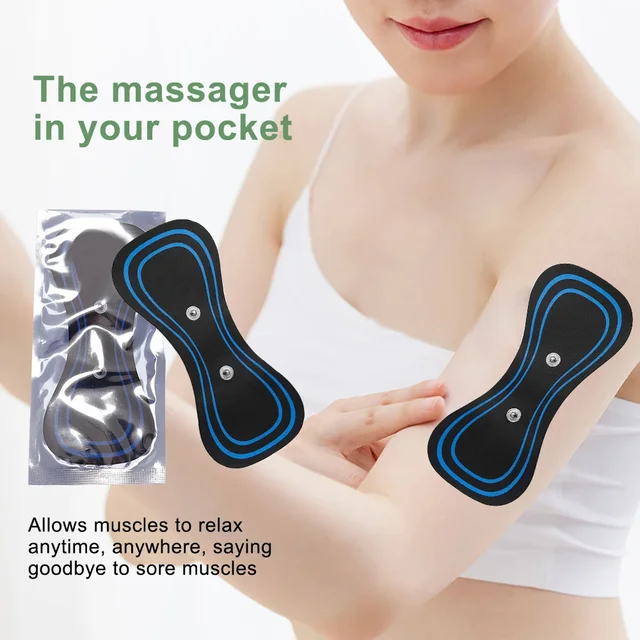 10/20Pcs EMS Neck Massage Patch Replacement Trainer Hip Exerciser Slimming Tens Body Massager Gel Pads Muscle Stimulator Sticker 2