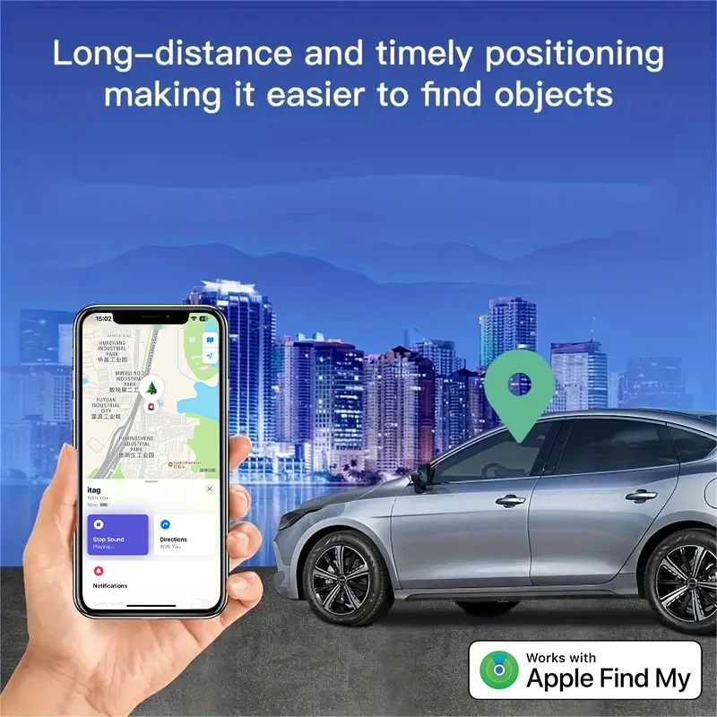 For Apple Smart Card Finder GPS Smart Tag Locator Wallet Tracker Card Finder Smart Anti-Lost Device Smart Tracker For Iphone