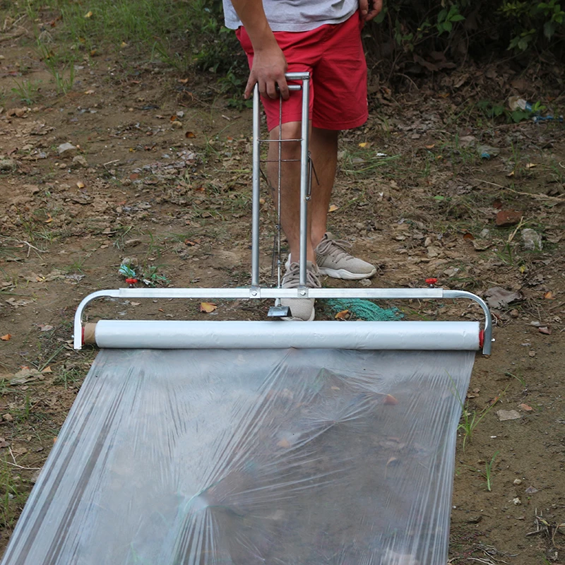 Manual Agricultural Mulch Film Laying & Covering Machine Sca989bb9e22d4a9881fa11627d17897fR