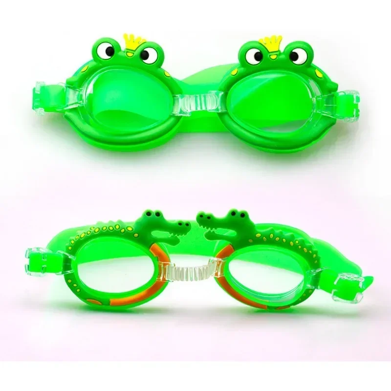 Cute Cartoon Children Swimming Goggles Waterproof Elastic Adjustable Soft Silicone Bandage Kids Girls Swimming Pool Equipment 4