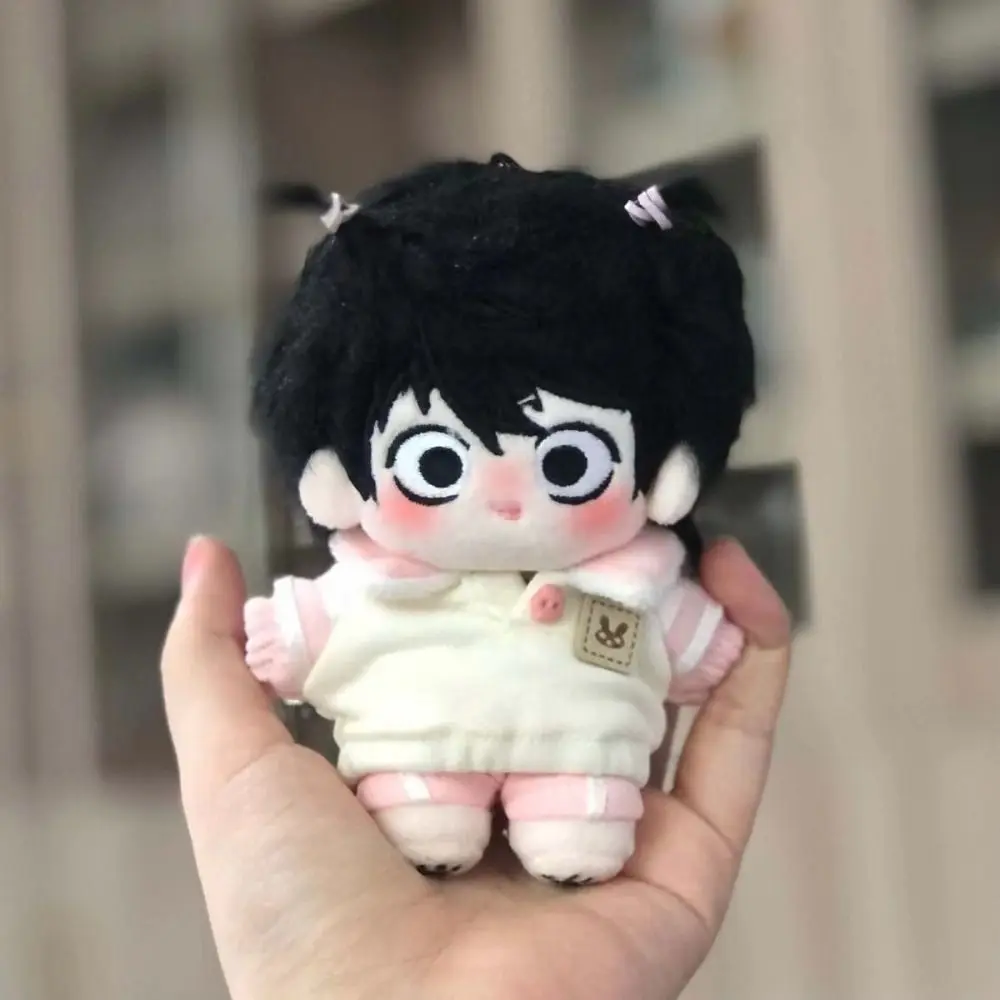 Sweatshirt Cotton Doll Hoodie Plush Stuffed Idol Plush Doll Clothes Cartoon Kawaii 10CM Cotton Doll‘s Clothes Playing House