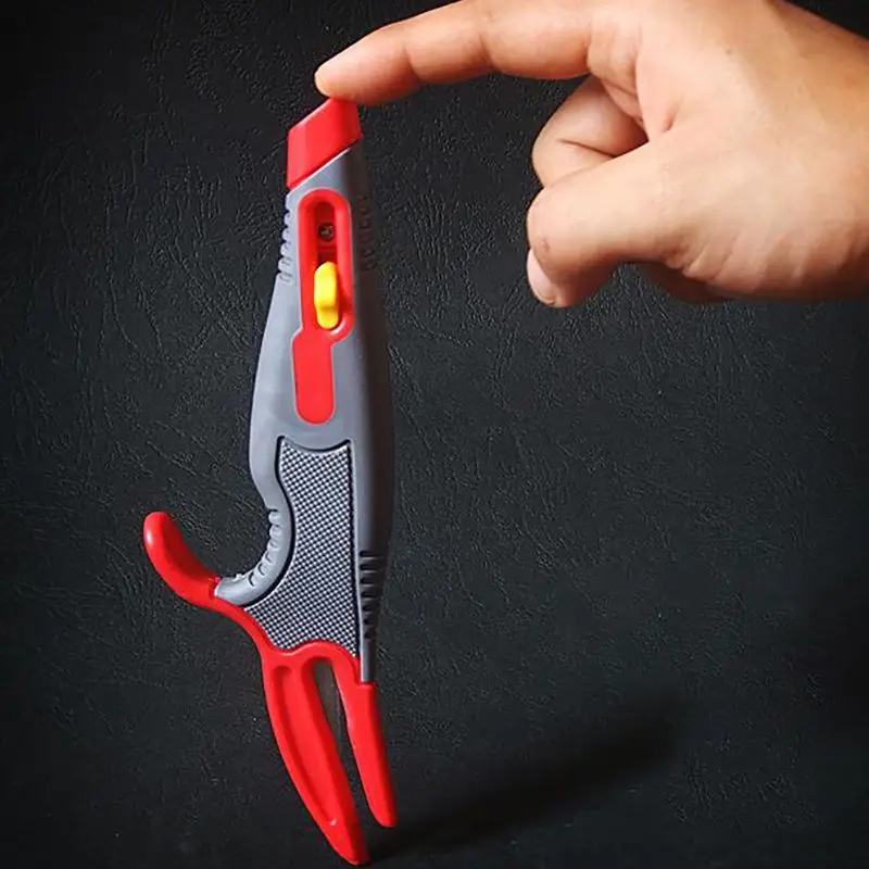 3 in 1 Retractable Utility Knife Box Cutter Comfor Grip Unpacking Cutter Plastic Handle Blade Lock Inside utility knife,box cutter,cutting knife,box opener