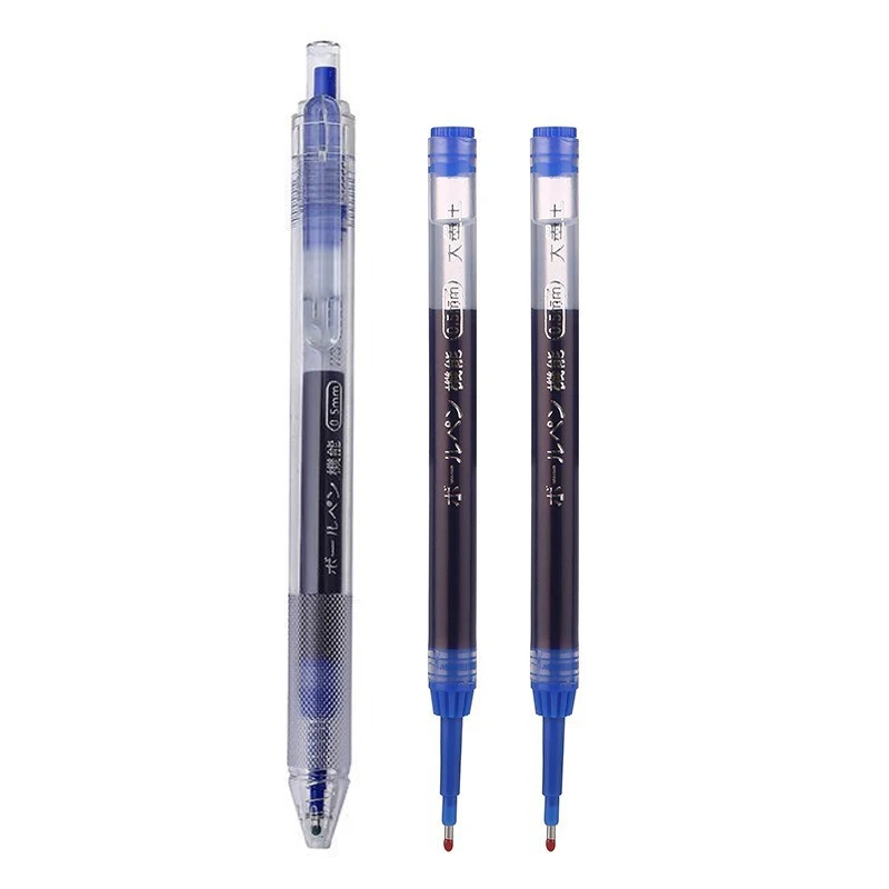 FINEASY 5 Pezzi Penne Gel, Cancelleria Aesthetic 0.5mm a Punta Fine, Penna A Sfera Retrattili