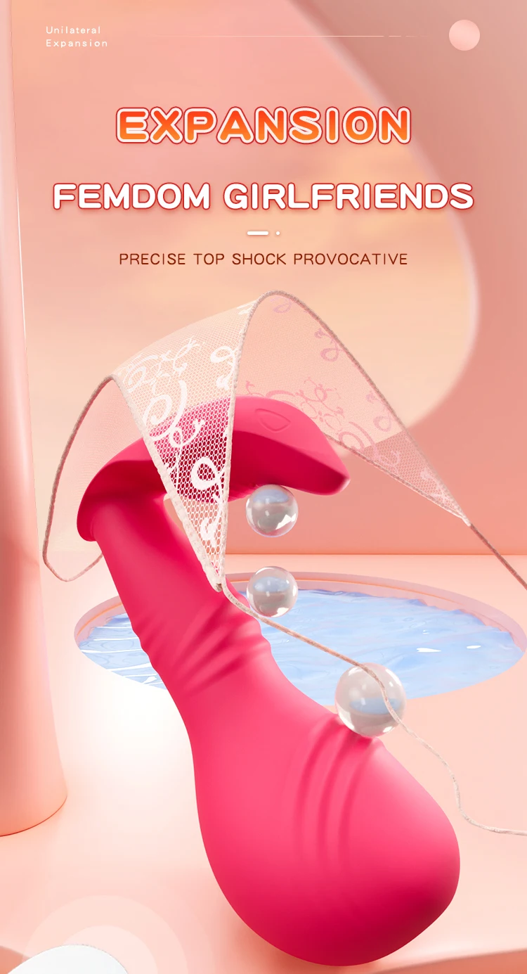 Suction Cups Vibrators Woman with Control Vibrating Magic Wand Dildo Thrusting Inflatable Real Dildo Sex Toy Fox Lesbian Toys