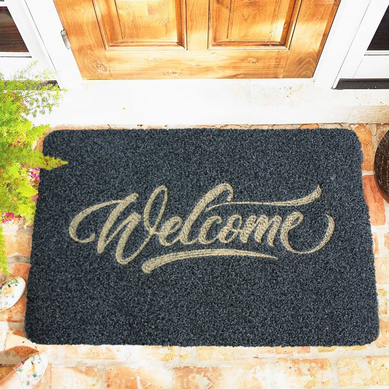 

Indoor Doormat,Front Back Door Mat Plastic Backing Non Slip Door Mats 20”x31.5” Stain and Fade Resistant,Low Profile,Welcome Mat