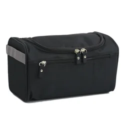Waterproof Makeup & Toiletry Travel Organizer Bag (Black)
