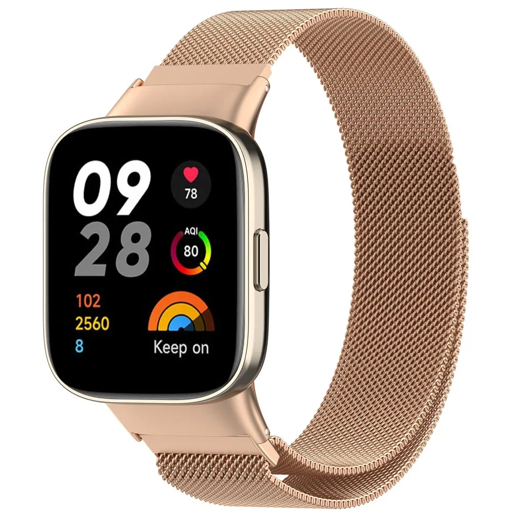 Stainless Steel Milanese Mesh Watchband Bracelet