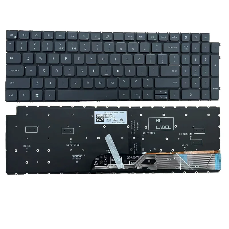 Us Nuova Tastiera Per Dell Inspiron 5505 5501 5502 5511 5510 7500 7501 15 5515 7510 16 Più Il 7610 Inspiron 3511 3515 Retroilluminazione