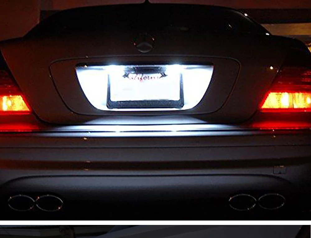 LED-Kennzeichenbeleuchtung, hintere Nummernschildleuchte für Mitsubishi Outlander Eclipse Cross Lancer Galant Xpander i-MiEV & Like – Detail 12