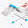 20Pcs 0.5mm Metal Roll Ball Pen Refills 70mm Length for Crystal Diamond Pen 7cm Replaceable Metal Pen Refills Office Business 3