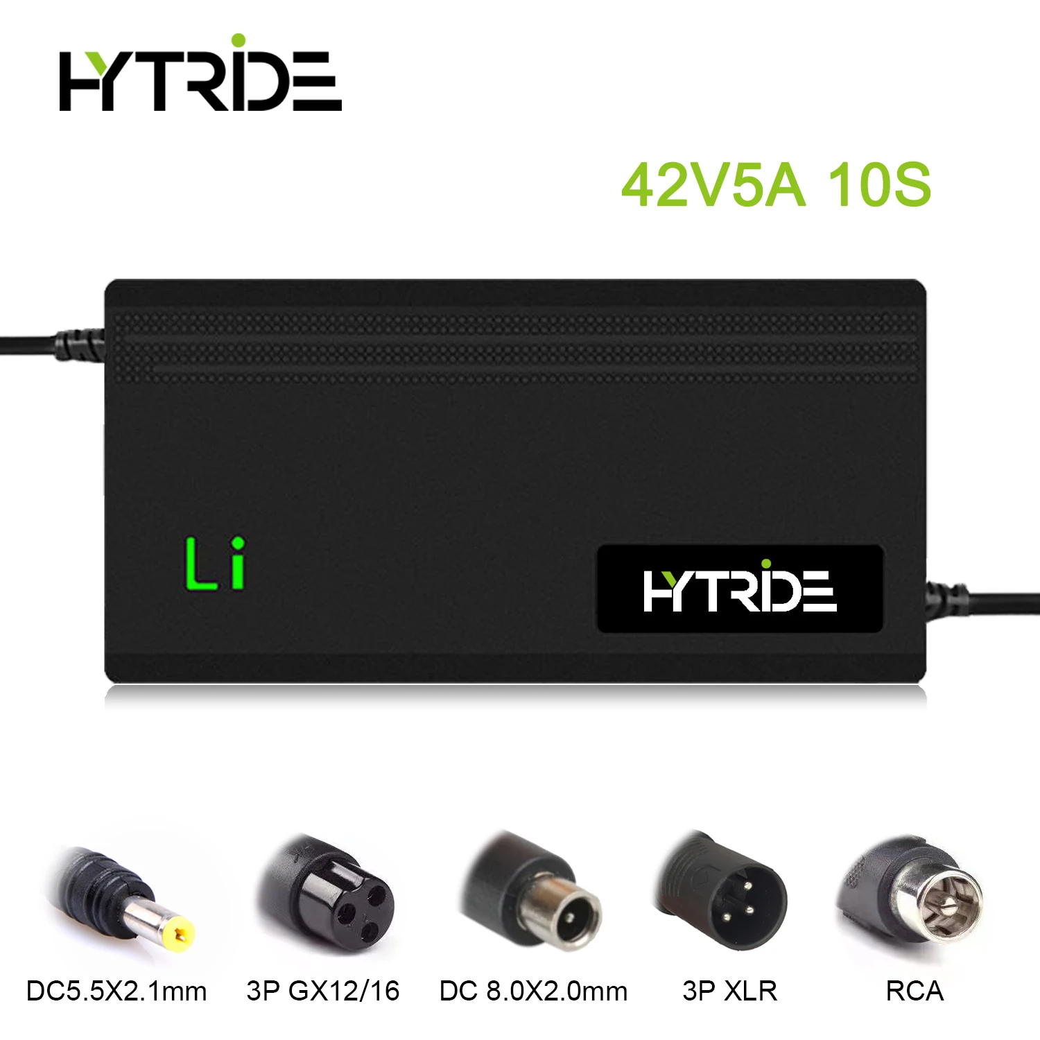 E Bike Charger 42V 2A Charger With 5 Plugs Universal For 36V 10S Lithium Battery Aovopro Electric Scooter Charger