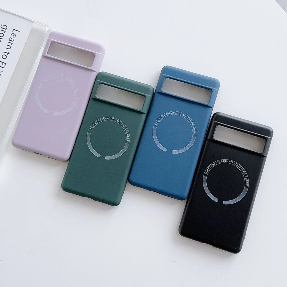 Magsafe Silky Liquid Soft Silicone Shockproof Case