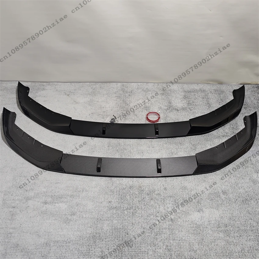 BMW 5 시리즈 G30 LCI Facelift M-Pack 2020-2023 용 FD 스타일 앞 범퍼 립 디퓨저 스포일러 스플리터 튜닝 자동차 액세서리