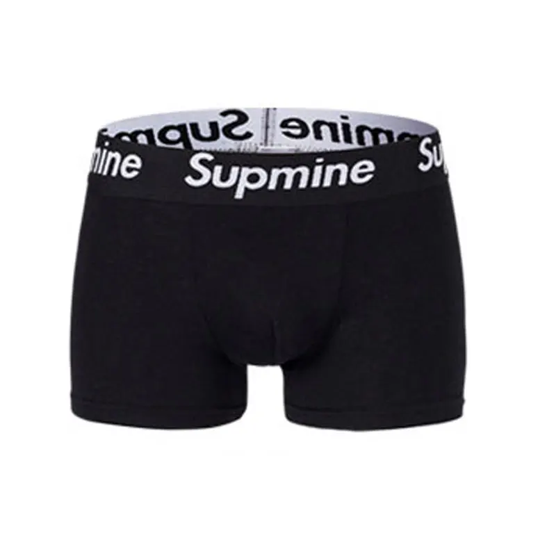 Фото Бесшовное нижнее белье, мужские боксеры, шорты для мужчин, женские трусы из натурального хлопка, высококачественные мужские боксеры №4