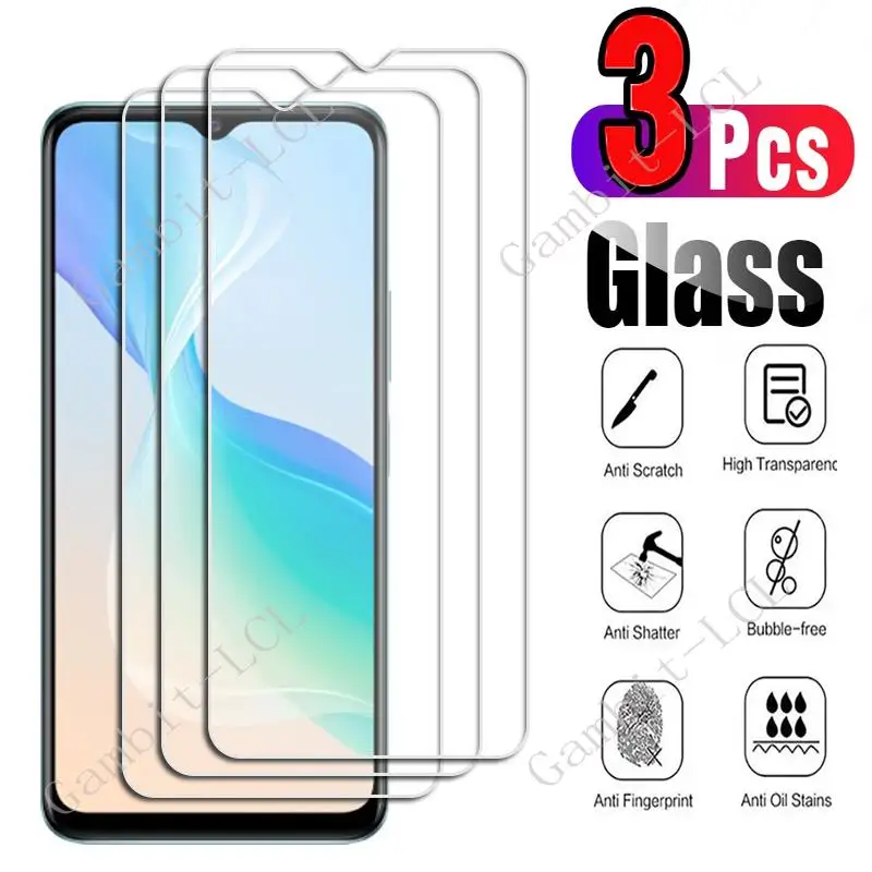 3pcs Tempered Glass For Vivo Y12a Y12g Y12s 2021 Y15a Y15s Y20g Y20t ...