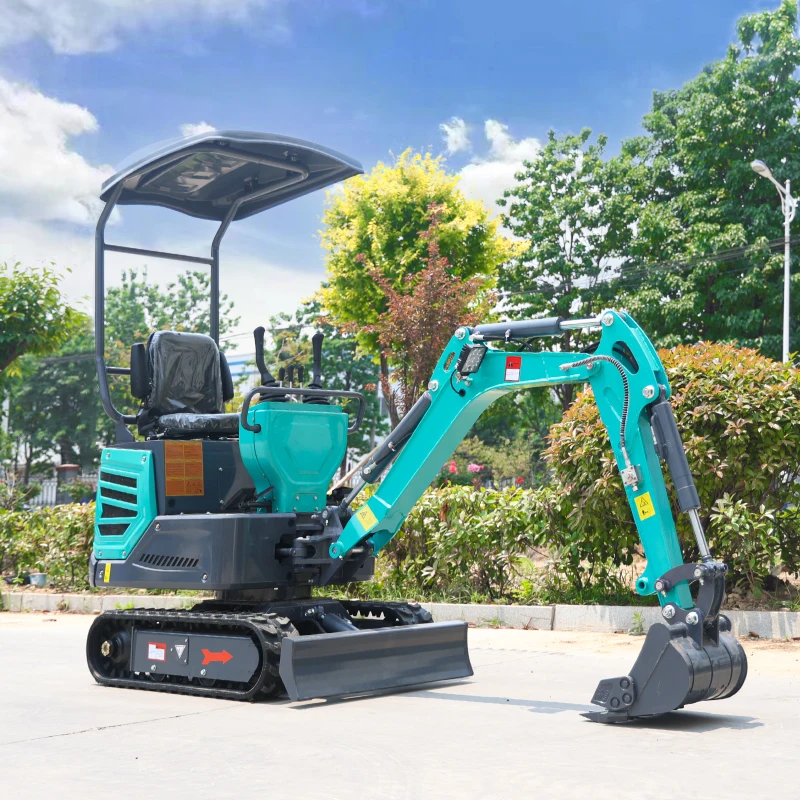 Cina Mini Escavatore Produttore Nuovo Mini Escavatore 1000Kg 1 Tonnellata Escavatori Cingolati Idraulici Piccolo Escavatore Bagger