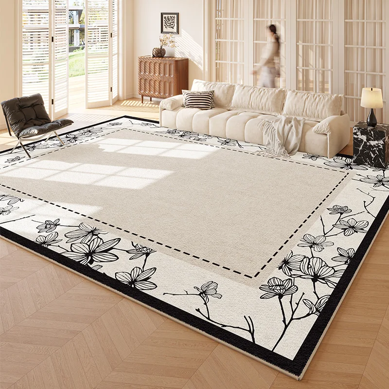 Artistic French Carpets Comfortable Easy Care Bedroom Rugs Luxurious Huge Customizable Living Room Carpet Creative Rug Alfombra 4