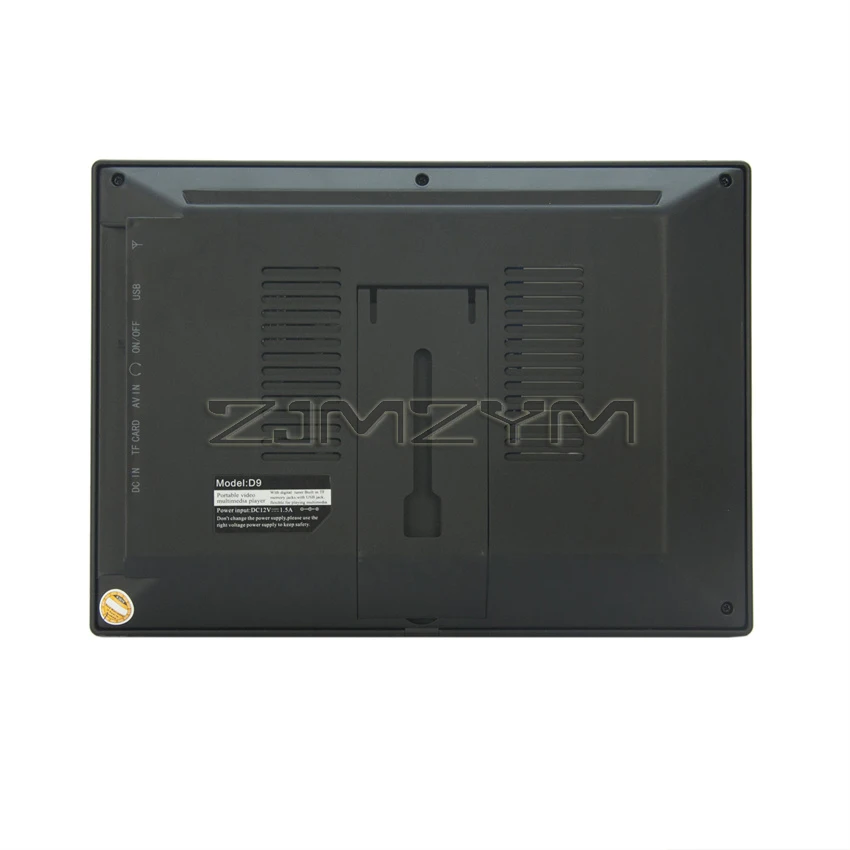 DVB-T2 Portable TV ATSC 9 inch Digital and Analog Television Front Speaker Mini Small Car TV Support USB TF card FM