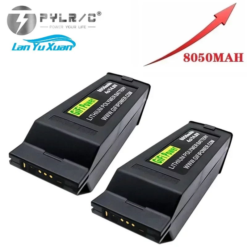 Aggiornamento 14.8V 8050Mah Batteria Di Grande Capacità 4S Sostituzione Aggiornata Lipo Per Yuneec Typhoon H H480