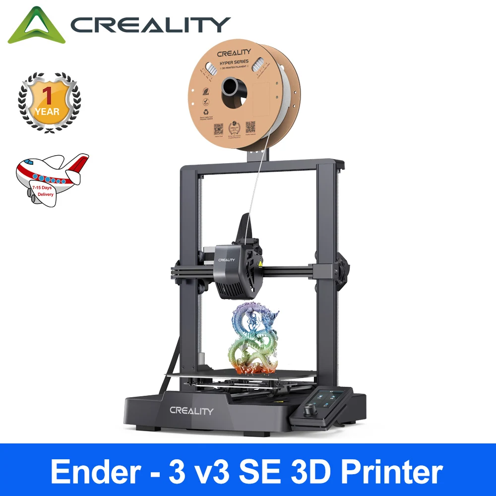 

Creality Ender 3 V3 SE/Ender-3 V3 KE3D Printer With 250MM/S Fast Printing Automatic Leveling Sprite Extruder IU Display CR Touch