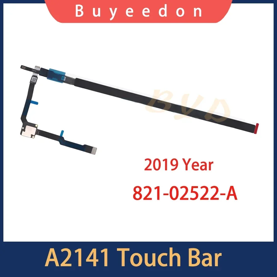 Original A2141 Touchbar 821-02522-A For MacBook Pro Retina 16" A2141 Touch Bar with Cable Year