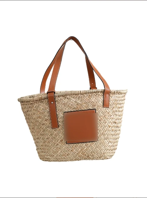 جديد جوفاء خارج مستطيلة المنسوجة يدويا القطن حبل ح...