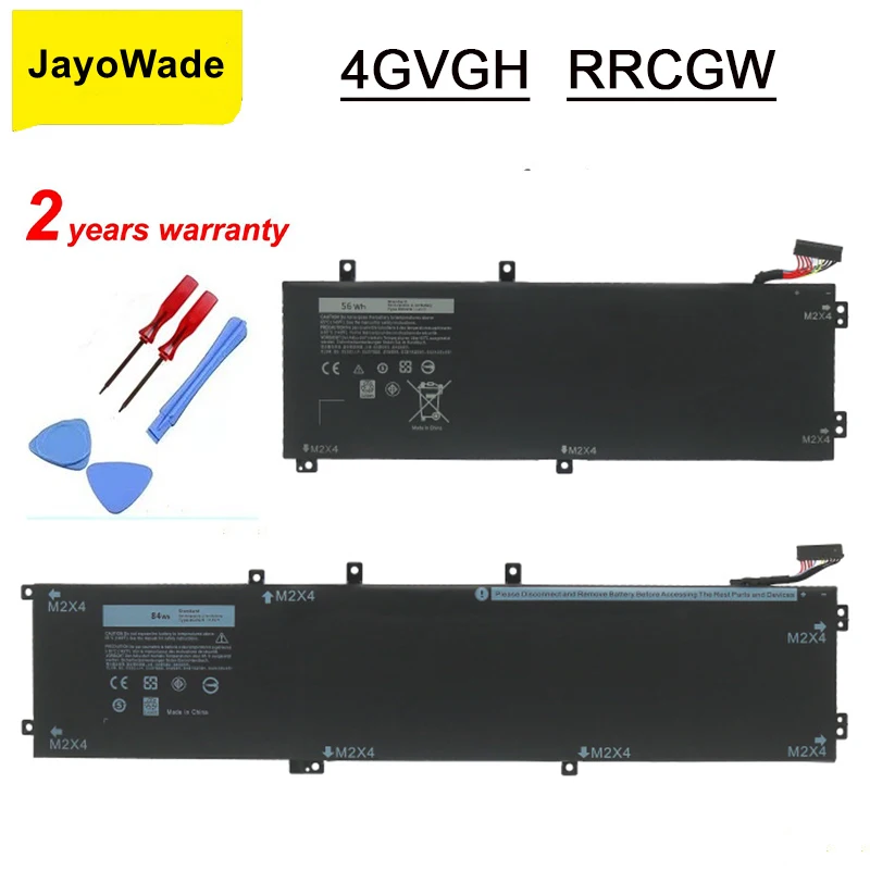 

Заводской аккумулятор JayoWade RRCGW 4gvgh для ноутбука Dell XPS 15 9550 Precision 5510 Series M7R96 62MJV RRCGW