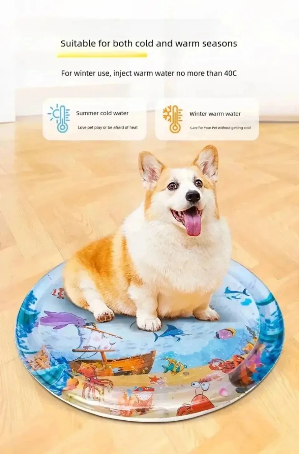 Koelmat voor honden en katten antislip zomer pet bed groot_voghion.com