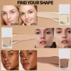 6 colors Concealer Foundation makeup products Liquid Oil-control Cover Dark Skin Care Makeup foundation Face Makeup Cosmetics 3