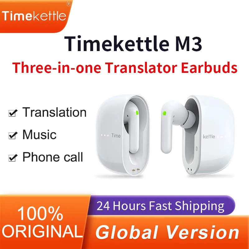 Timekettle M3 翻訳イヤホン セット Amazon.co.jp: Timekettle M3 イヤホン翻訳機 オフライン式 42